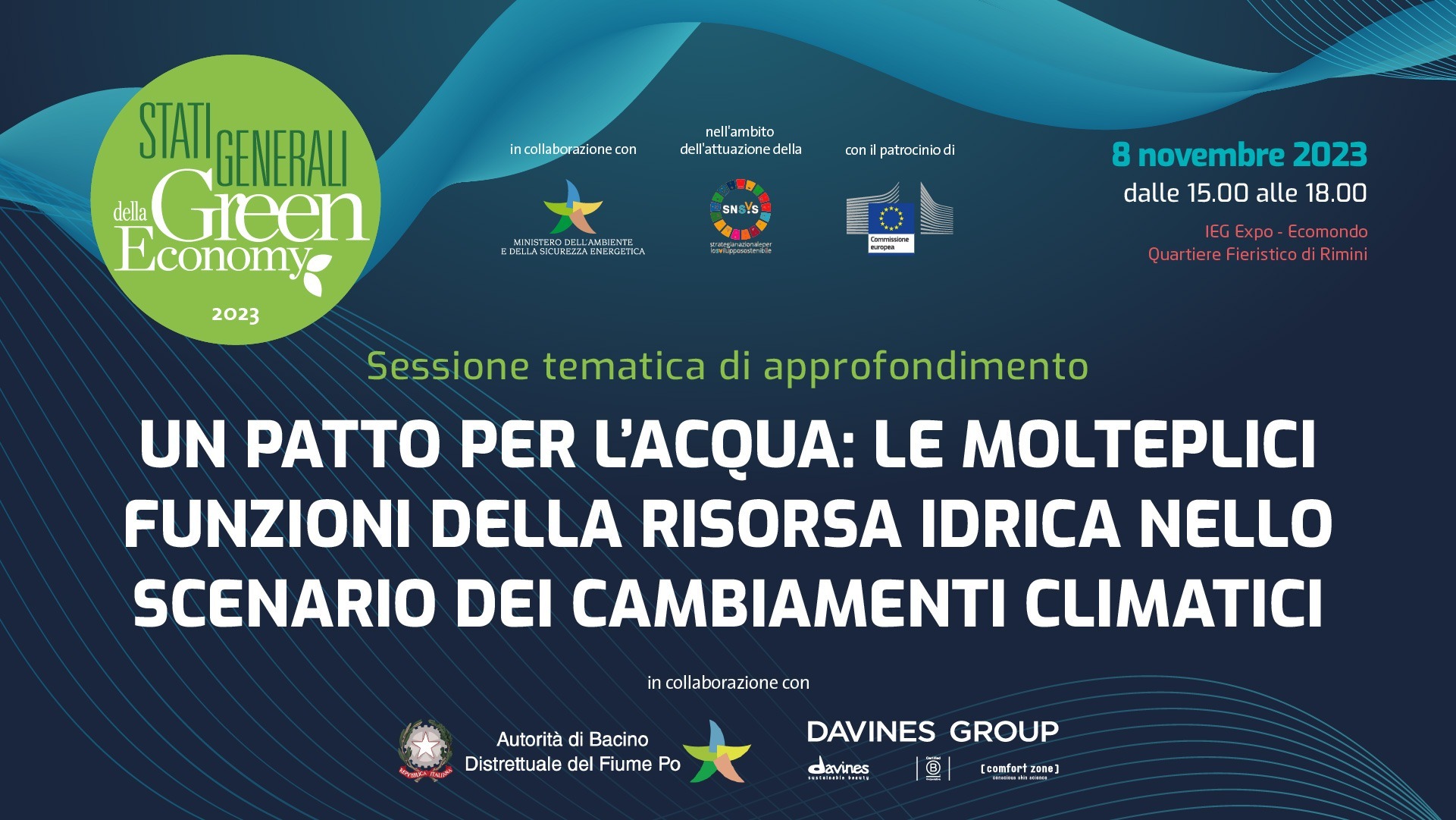 Gestione delle risorse idriche e cambiamenti climatici: un patto per la sostenibilità dell’acqua