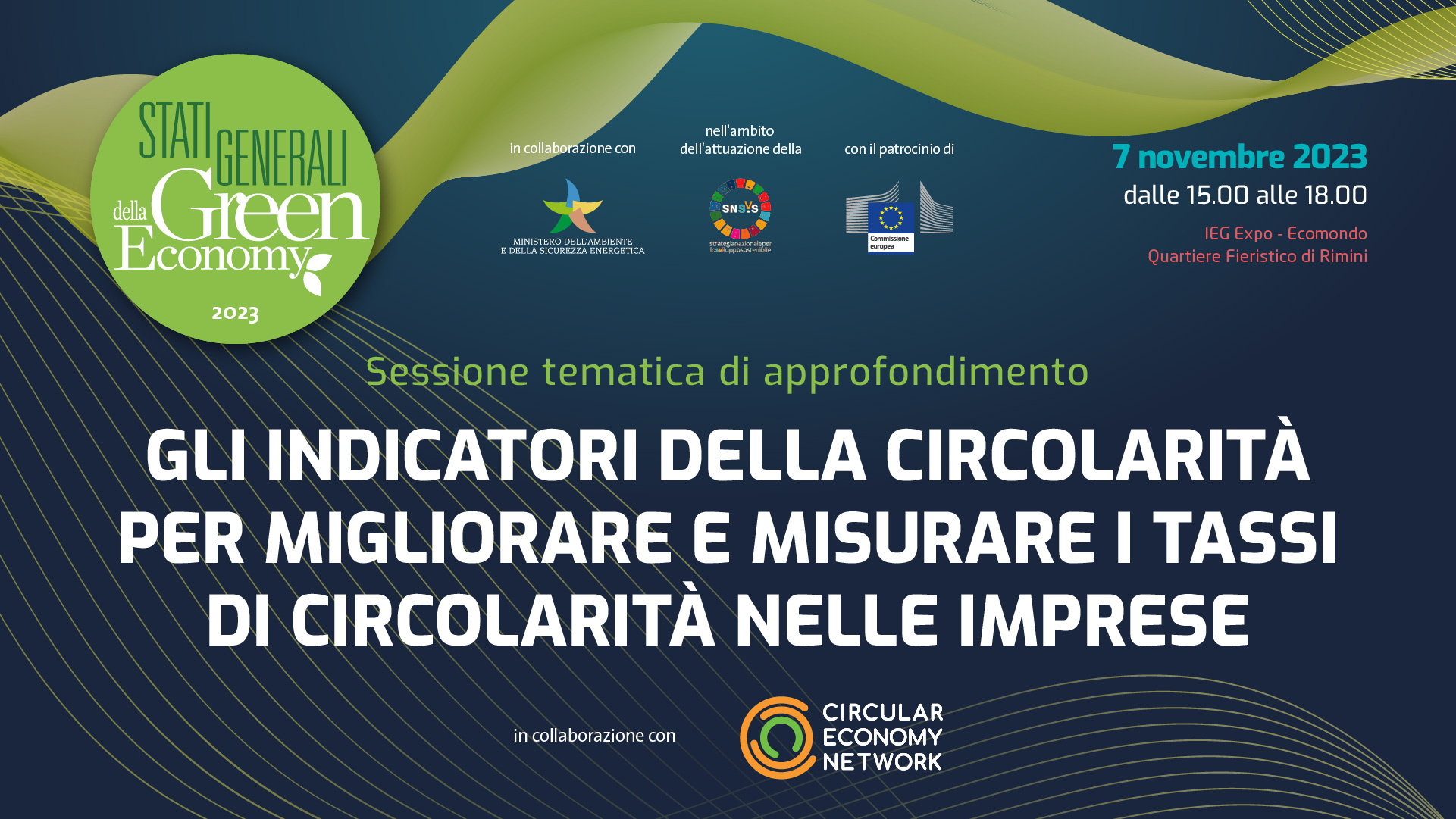 Come misurare la circolarità nelle imprese?Il focus nella sessione tematica degli Stati Generali della Green Economy 2023
