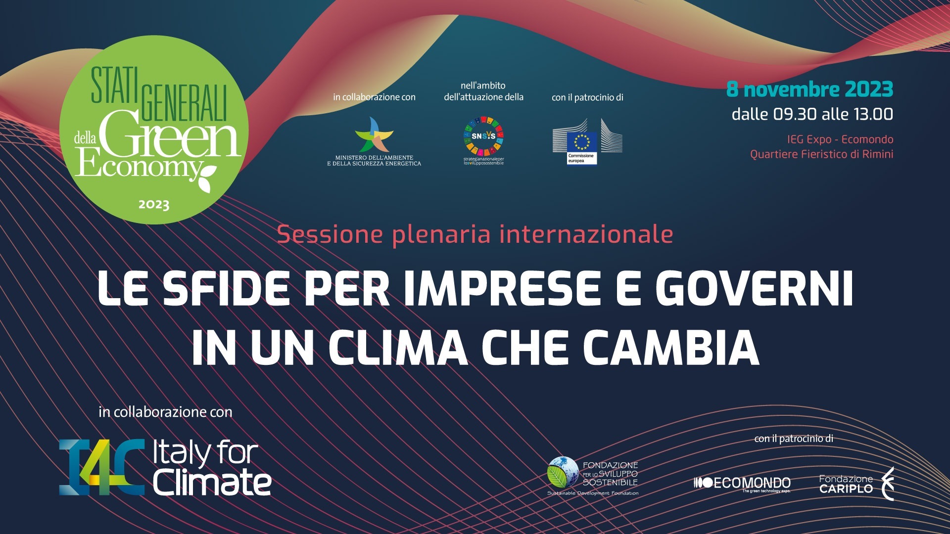 Stati Generali 2023: il video della sessione plenaria internazionale