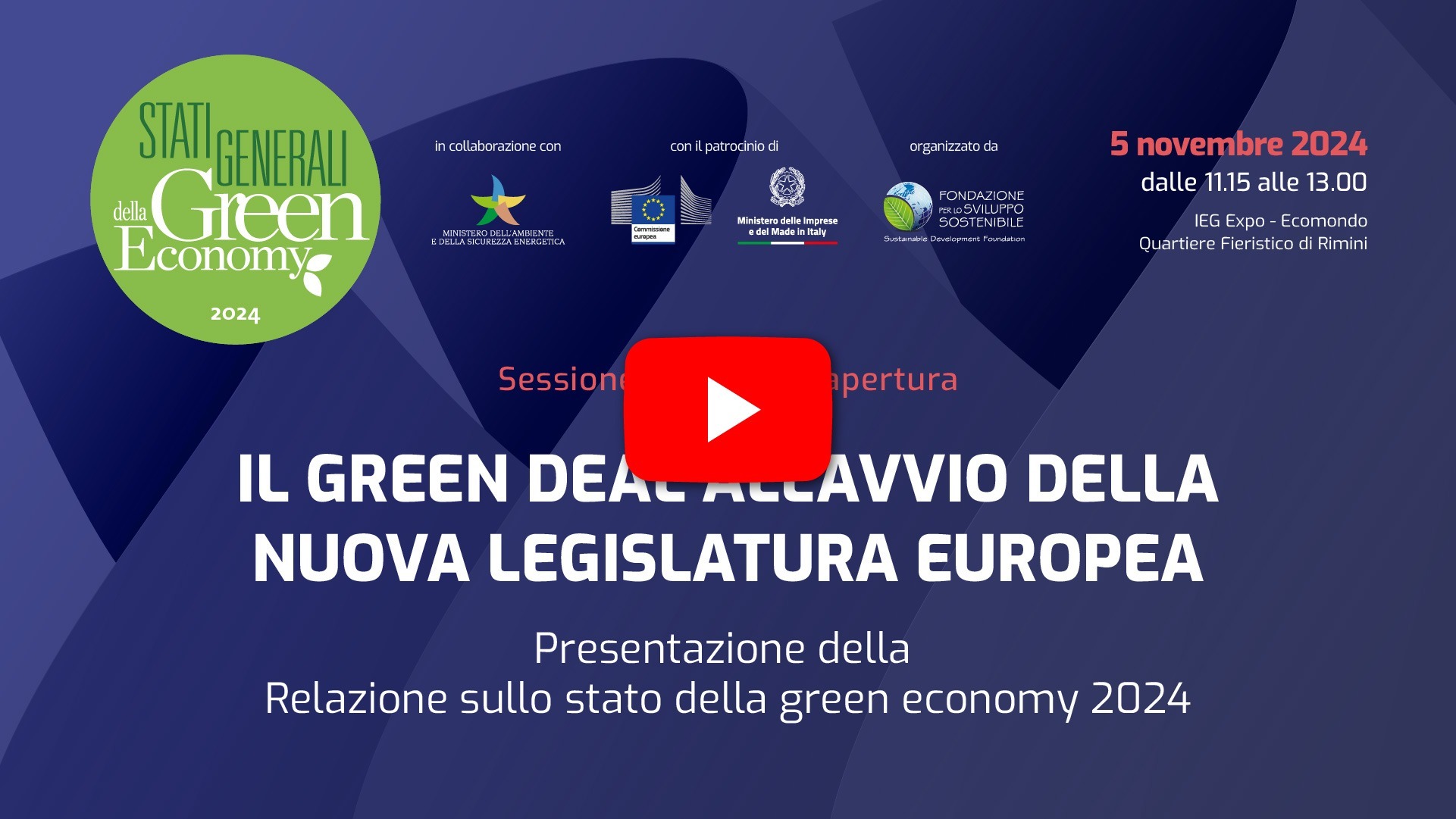 Stati Generali 2024: video della sessione plenaria di apertura
